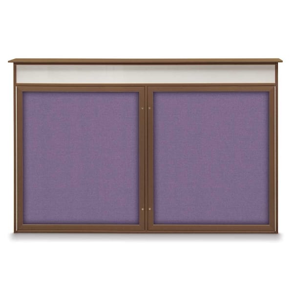 Open Faced Traditional Corkboard, 96x48"